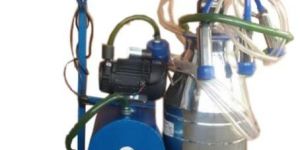 Single Bucket Trolley and Portable Milking Machine - Modern Dairy Machines