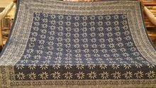 Cotton Kantha Work Bed Cover