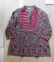 Printed Cotton Tunics Blouses
