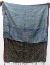 Vintage Silk Kantha Shawls