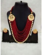 Chain Beaded Cocktail Necklace