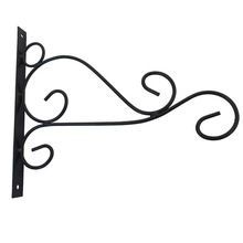 Iron Scroll Garden Flag Wall Bracket