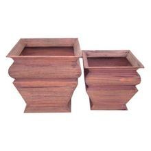 Rustic Metal Garden Planter