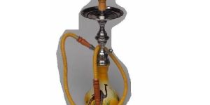 Glass Hookah with Metal