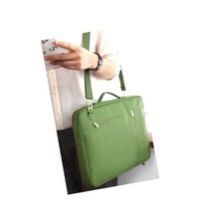 Classic Zip around Leather Laptop Bag