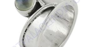 Rainbow Moonstone Ring