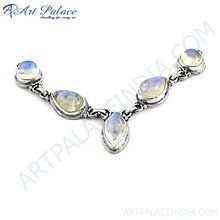 Semi Precious Rainbow Moonstone Gemstone