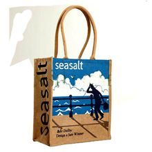 Printed Hessian Bag Hemp Bag