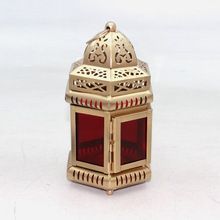 Garden Decoration Hanging Lanterns Gold Plated