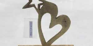 Heart Shape Table Decor Sculptures