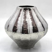 Nickel Plated Garden Decoration Flower Vase