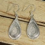 Casting Plain 925 Silver Earring Jewellery