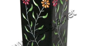 Natural Soapstone Flower Vase