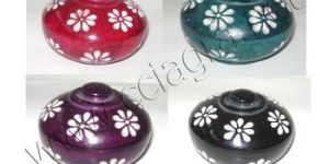 Soapstone Round Small Trinket Boxes