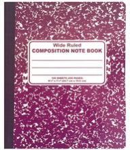 Purple Marble Composition Notebook