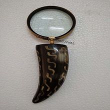 SEA SHELL HANDLE MAGNIFIER GLASS LENS