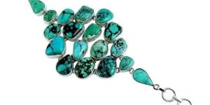 New Design 925 Silver Turquoise Bracelet