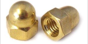 Brass Dome Nuts