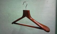 Large Head Wooden Coat Hanger