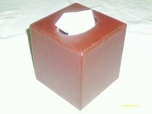 Leather Tissue Box