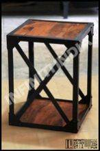 Industrial Metal Bedside