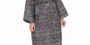Cotton Short Kimono Robe Hand Block Print