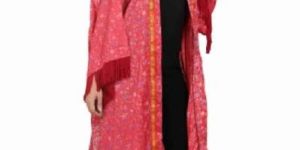 Silk Sari Printed Kimono