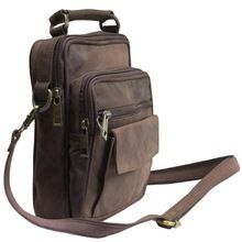 Genuine Hunter Leather UNISEX Messenger Bag.