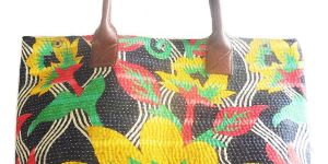 Designer Kantha Handbag