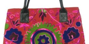 Embroidered Multi Color Suzani Handbag