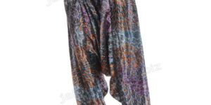 Exclusive Sari Recycled Silk Harem Pants
