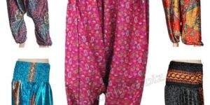 Flower Prints Harems Pants and Trousers