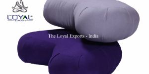 Cotton Yoga Crescent Cushion