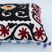 Suzani Embroidered Cushion Cover