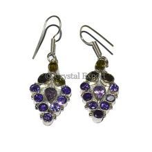 Faceted Gemstone Earring