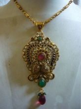 Fashion Jewellery Pendent Set