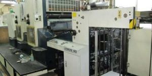 Used Komori L-240 Two Color Offset Printer