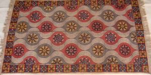 KALAMKARI HANDBLOCK PRINTING RUG