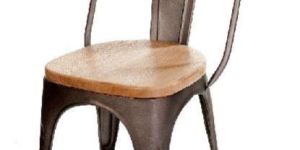 Industrial Metal Iron Dining Chair