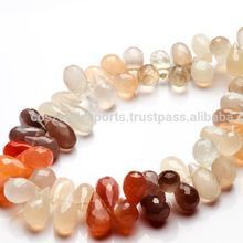 Peach Multi Color Moonstone