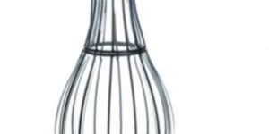 Metal Frame Decorative Vase