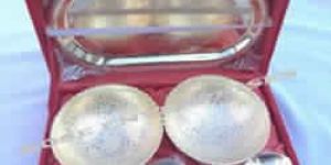 Brass Utensil Set Tray