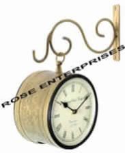 Railway Clock with Hanging Stand