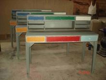 MODERN MULTI COLOR SOLID WOOD WRITING DESK