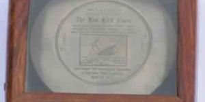 Antique Titanic Compass with Box