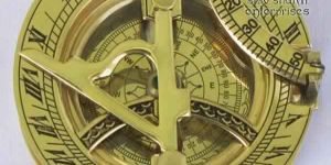 Brass Sundial Compass