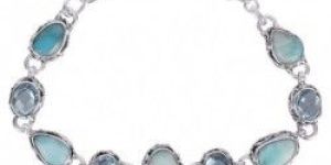 Sky Blue Topaz And Larimar Gemstone