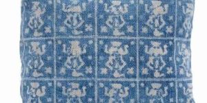 Block Print Indigo Blue