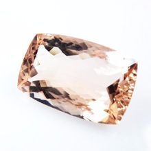 Morganite Faceted Gemstone