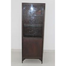 Glass Metal Cabinet Storage